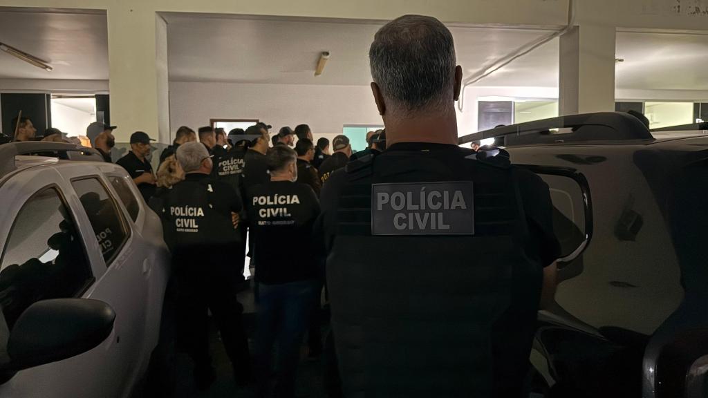 Polícia Civil cumpre 70 mandados contra facção criminosa ligado ao tráfico de drogas em Primavera do Leste