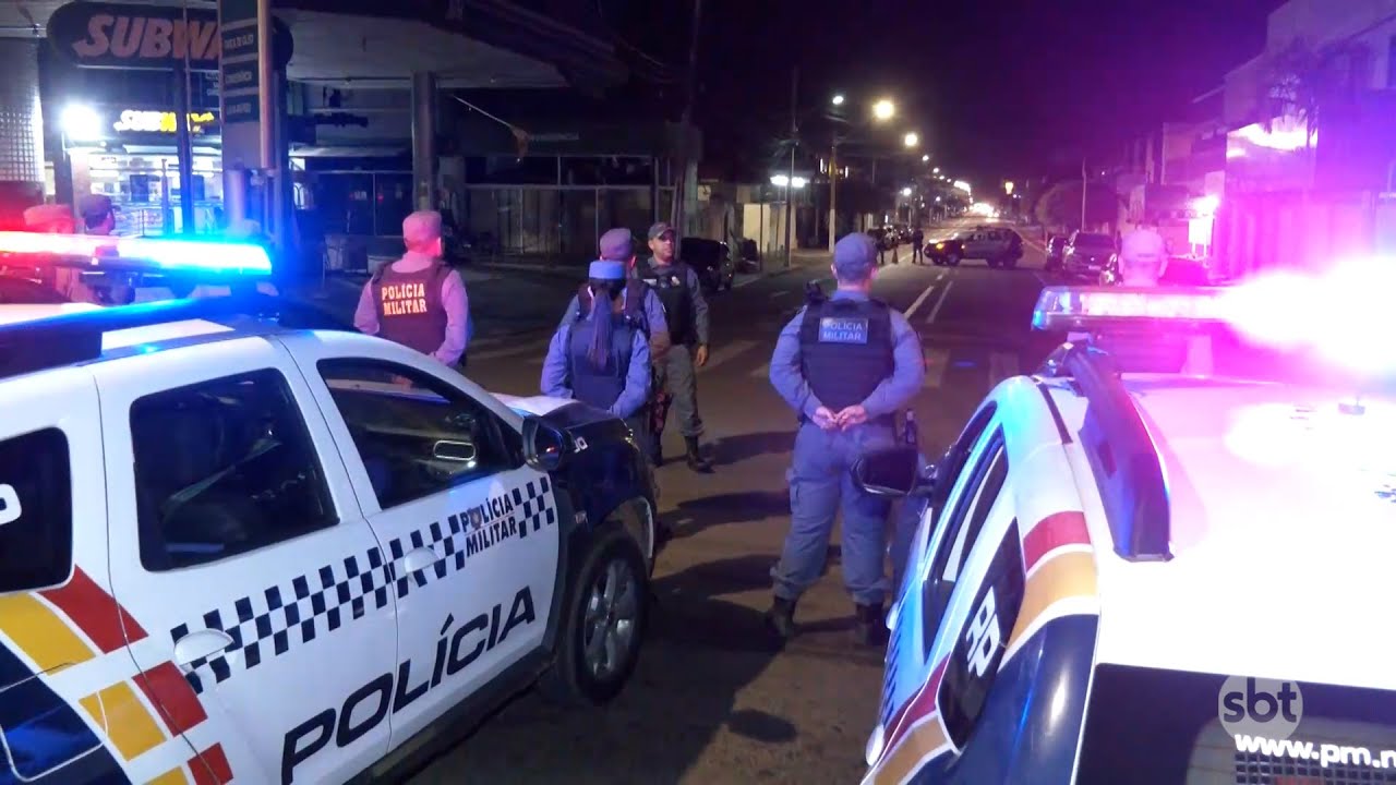 Covarde é flagado pela policia em Rondonópolis