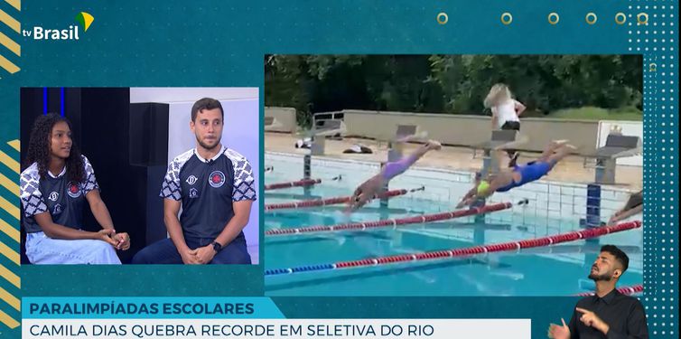 Camila Dias quebra recorde em seletiva das Paralímpiadas Escolares